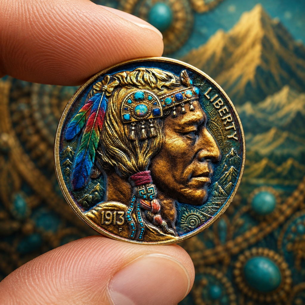 Inka Chief Buffalo Nickel #2