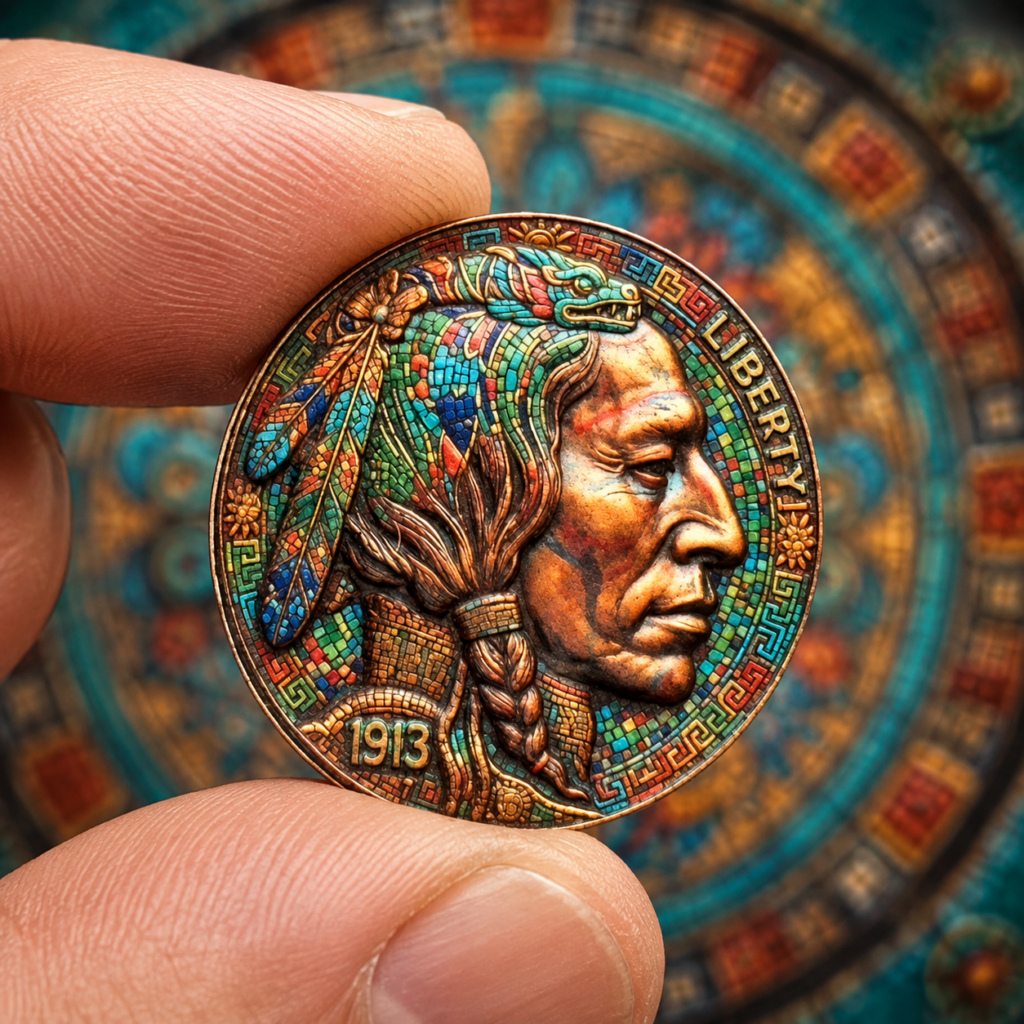 Dragon King Buffalo Nickel #8