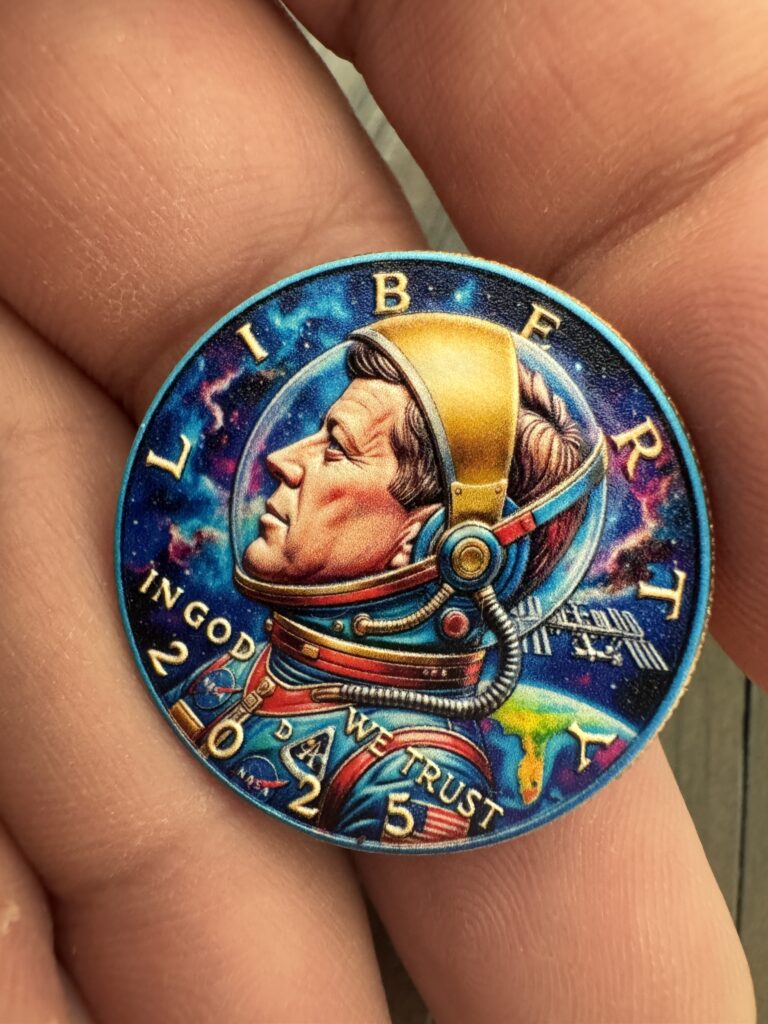 Astronaut Discovery JFK